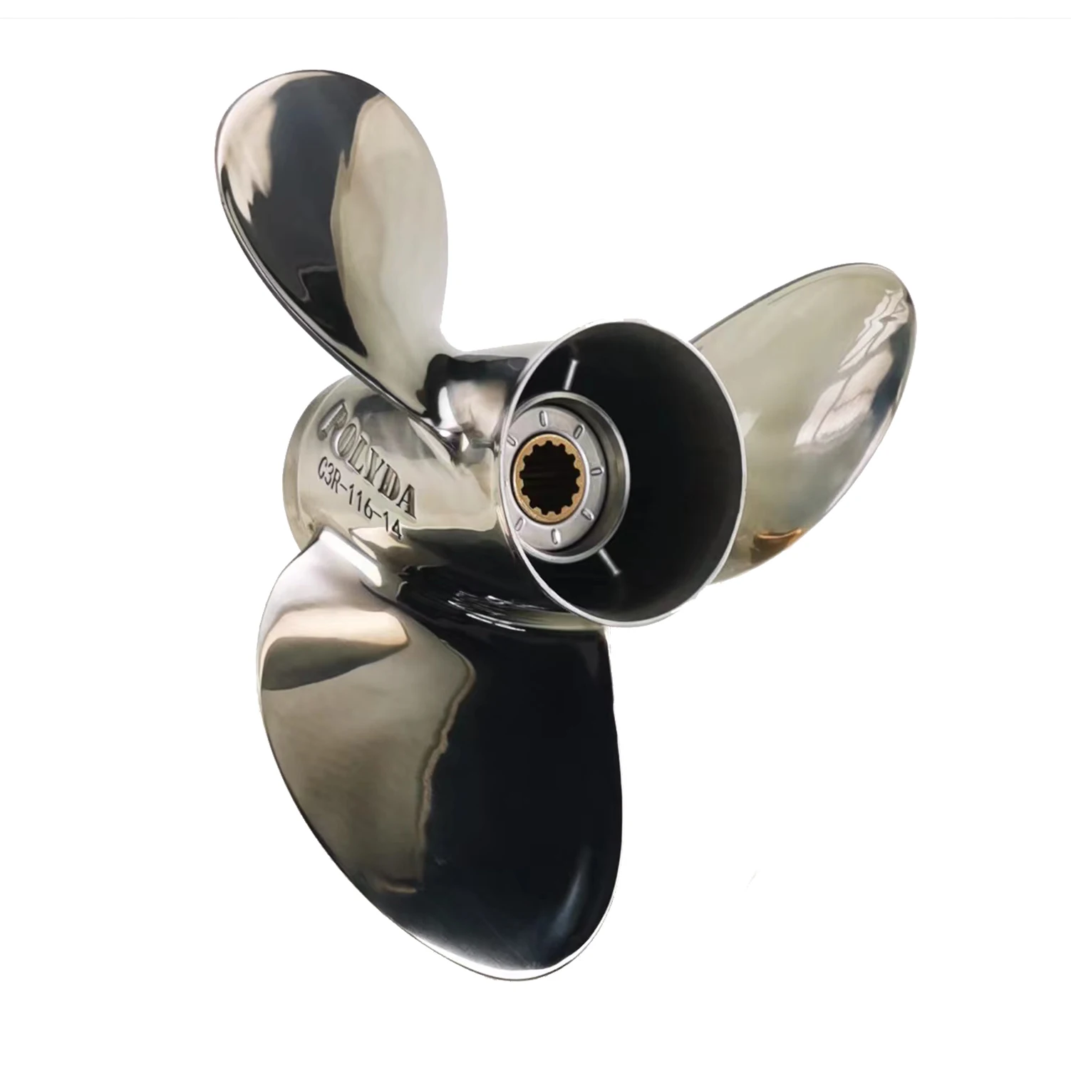 25-60 PS 11 5/8 ''x 13'' Schiffs propeller für Yamah Außenbordmotor