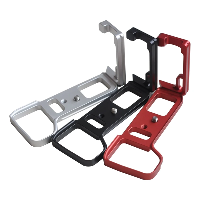 Quick Release แนวตั้ง L Bracket Mount Quick Release Plate Hand Grip กล้องสำหรับ A7R3 A7M3 A7R III DSLR