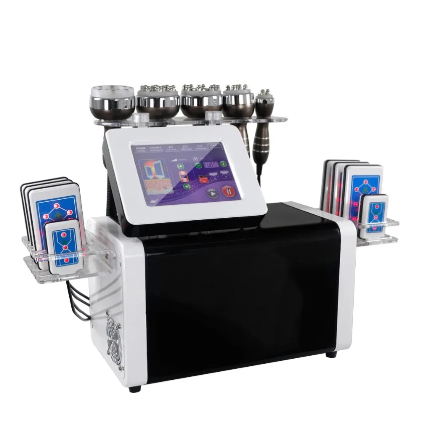 

7In 1 Vacuum Cavitation Machines R-F Skin Tightening Cellulite Removal System Bio Slimming Cavitation Machine Personal Care