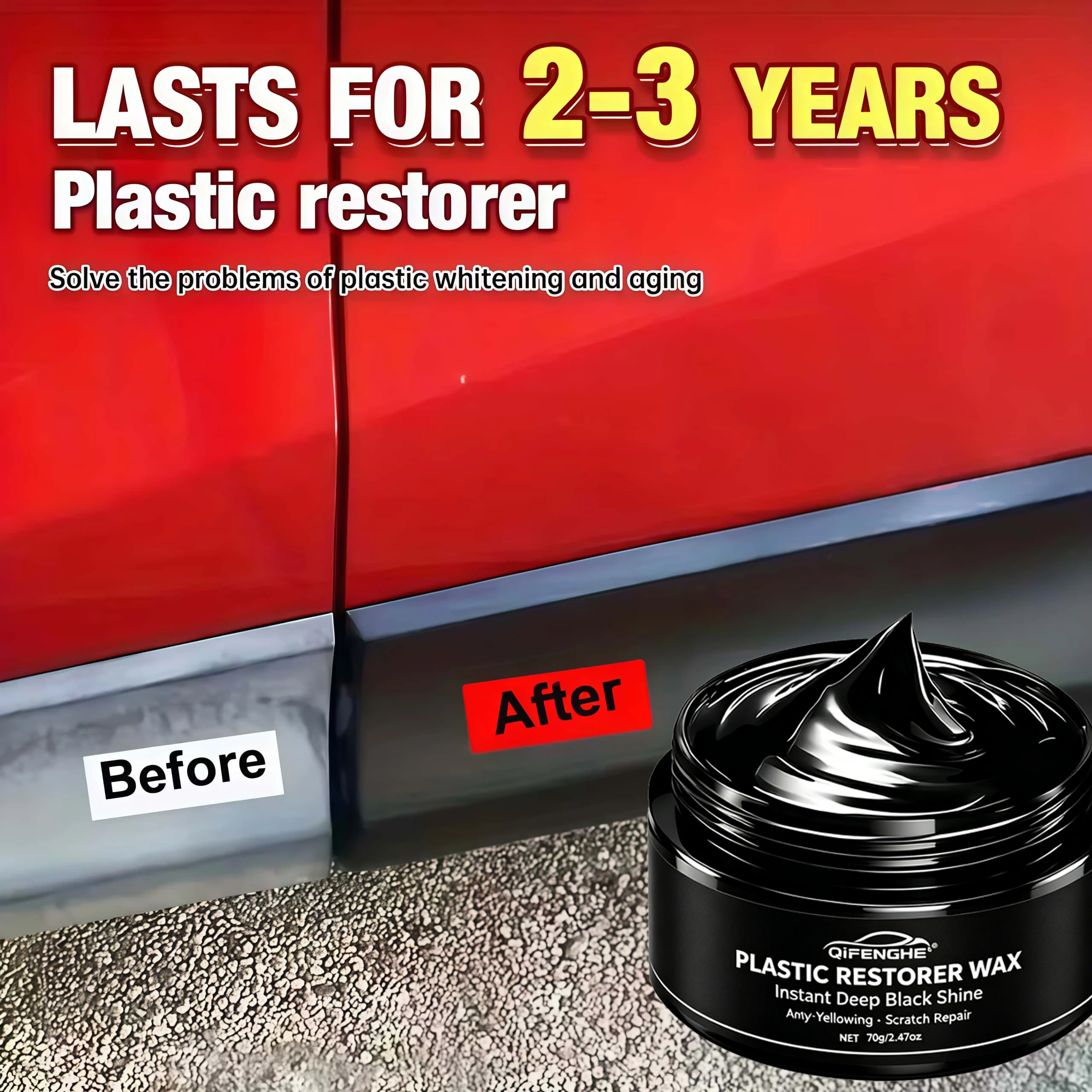Trim Restorer Plastic - Plastic Coating Vernieuwingswas Auto Trim Restorer