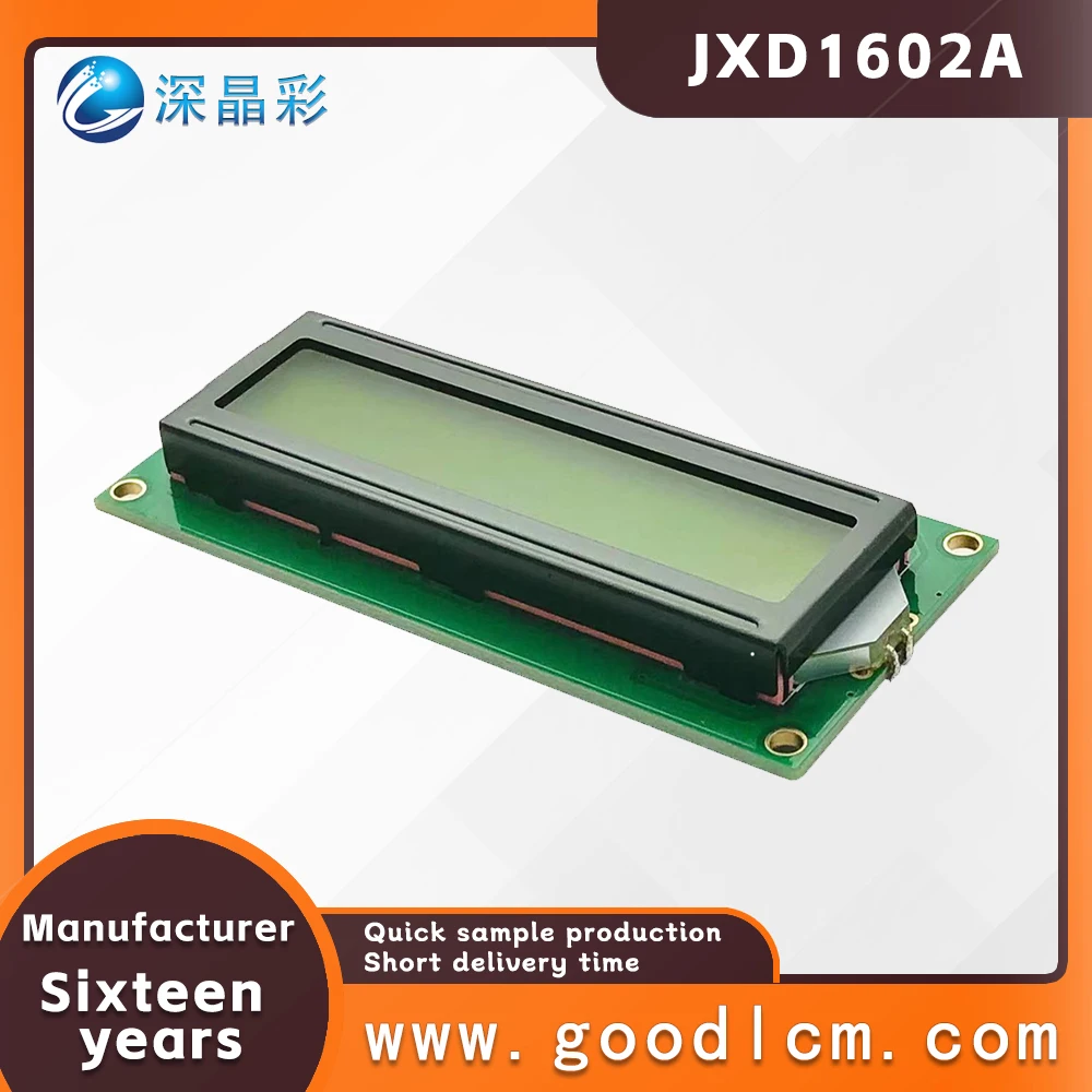 Russian display 1602A LCD Display screen 16X02 character LCM module SPLC780D-02 Drive Russian display 3.3V power supply