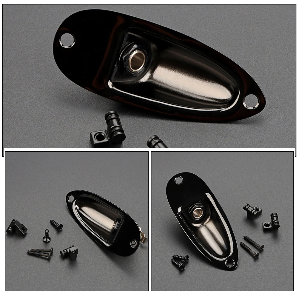 

1 set 1 Set Black Guitar String Retainer Tension Stabilizer Electric Bass Metal Buckle Headstock Press Device Durable Instrument