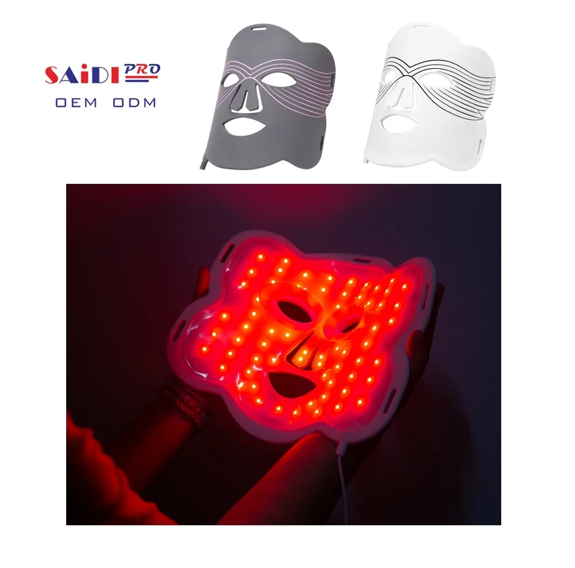 LED Light Therapy Red Light Therapy Wrinkles Scarring Collagen Anti Aging Facial Mask Bulb Skin Care LED Face Mask