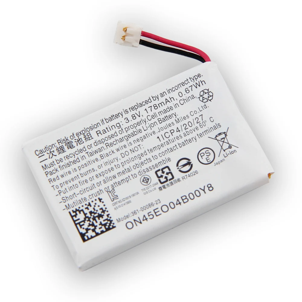 بطارية بديلة جديدة 361-00086-23 361-00086-24 لبطارية Garmin Vivoactive 4 Approach G10 178 مللي أمبير في الساعة