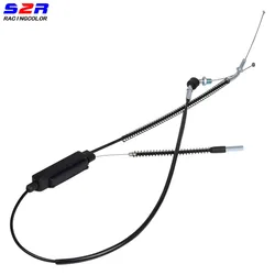 Split Type Throttle Cable For YAMAHA DT125 DT 125 DT125K Motorcycle Throttle Oil Cable Line Separate Two Throttle Lines