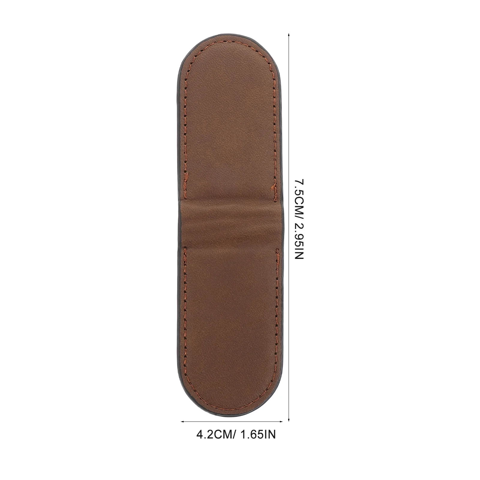 Money Clip Pu Magnetic Cash Holder For Men Women Portable Wallet Slim Card Organizer Practical Money Storage Clamp image 5