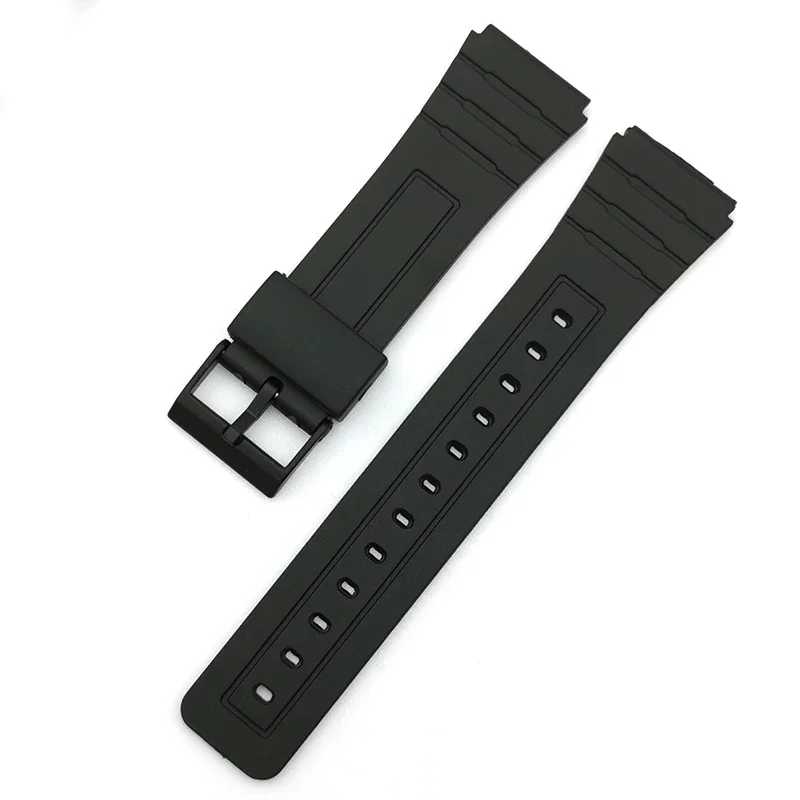18 20 22 mm Silikonarmband für CASIO W800H SGW400 Armband für F84 F91W AE1200/1300 A158/168 F105/108 Harzarmband 12 14 16 mm