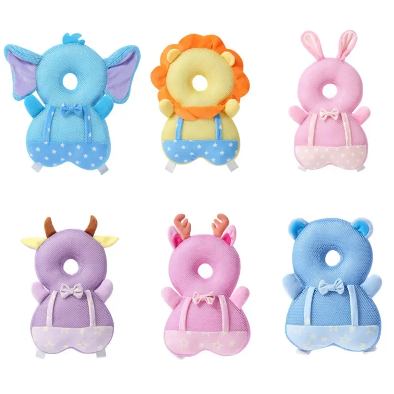 

Детская прогулочная Подушка с защитой головы от падения, детский рюкзак с ремнями безопасности, уход за головой и шеей, защита от падения