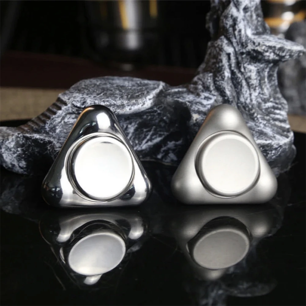 UFO Rvs Fidget Spinner EDC Speelgoed Anti Stress Hand Spinner Fidget Slider ADHD Angst Relief Zintuiglijke Speelgoed
