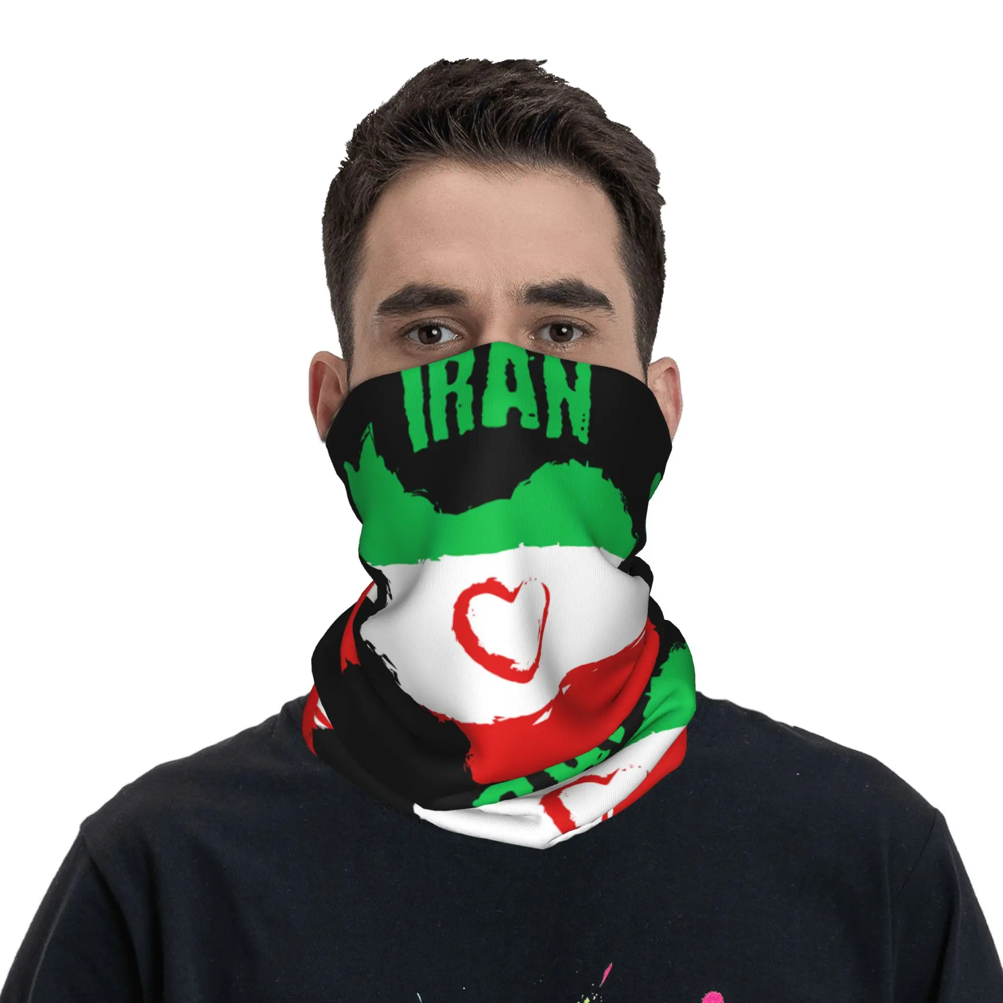 

Балаклава для активного отдыха, велосипедная маска в иранском/персидском стиле, дышащая маска для лица, забавная маска для езды на велосипеде, рыбалки, защита от УФ-излучения, шарф