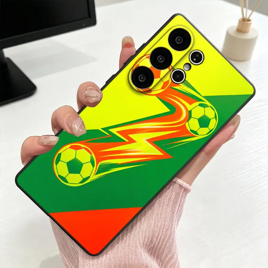 Sport Number Case for Samsung Galaxy S26 Ultra S25 Plus S26+ S21 FE S24+ S25+ S10 S9 S23 S24 Note 20 8 9 10 S20 Phone Cover