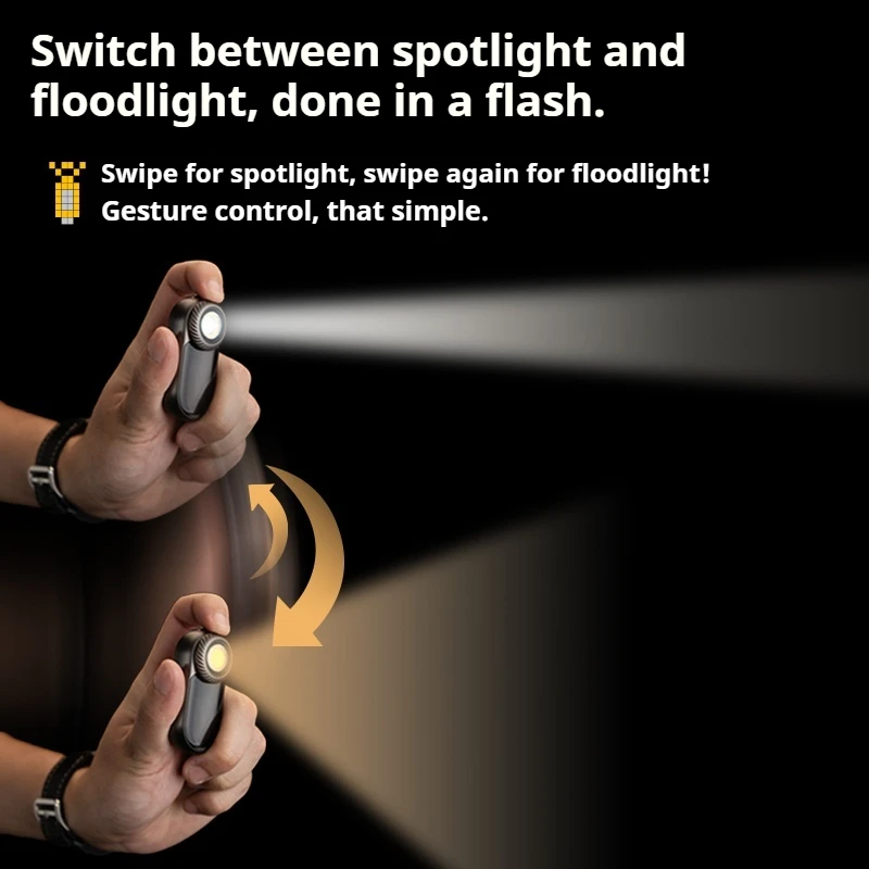 حلقة متعددة الوظائف البسيطة EDC مصباح يدوي LOOPSK09-LOOPDOT المحمولة يده الإضاءة الشعلة للرياضة في الهواء الطلق التخييم رضوخ