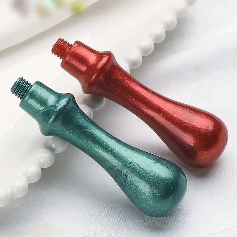 

Wax Sealing Stamps Red Green Bubbles Handle for Wedding Invitation Accessories Tools Scrapbooking Decorative Craft Supplies 2024