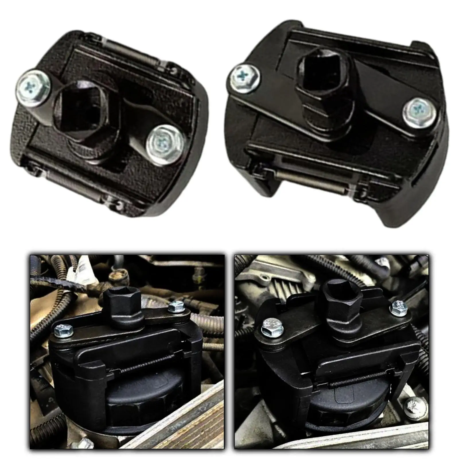 المهنية 2 الفك فلتر زيت وجع أداة إزالة المعادن القوية لاستخدام خدمة ميكانيكي جراج السيارات #1