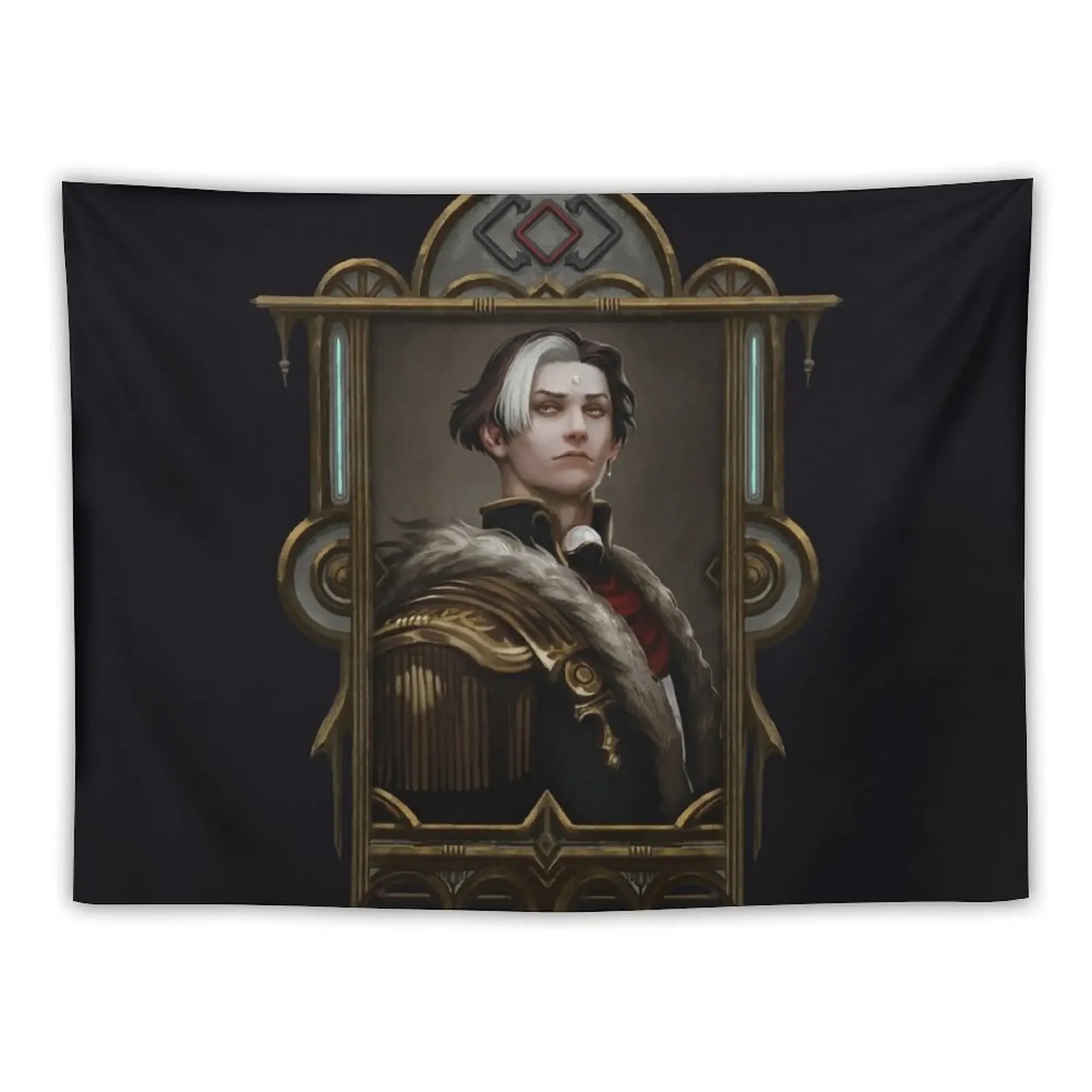 

Solus zos Galvus framed portrait Tapestry Bedroom Organization And Decoration Decor For Room Art Mural Tapestry