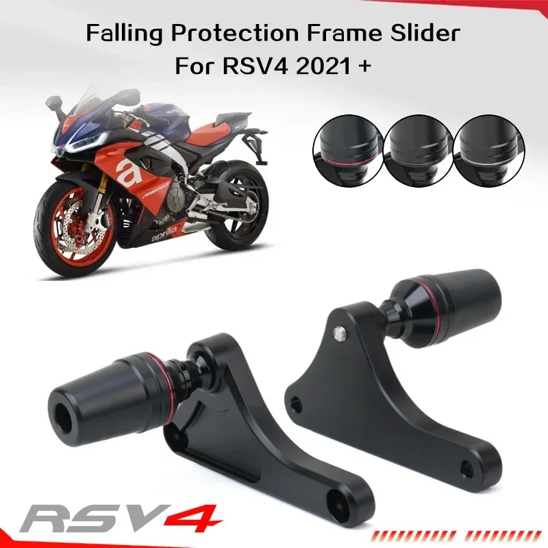 

For Aprilia RSV4 RR RSV4 RF 2021-2023 Motorcycle CNC Falling Protection Frame Slider Fairing Guard Crash Pad Protector