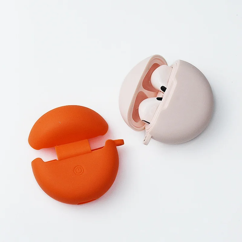 

Earphone Headphones Protective Cover Case for PRO 6 Key Chain Silicone Anti-fall Accessories Wireless Pro 6 BT Earphone Earbuds