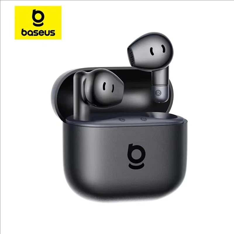 

Bass BS2 Lite True Wireless Earbuds Bluetooth 6.0 Semi-in-Ear Earphones 2-Mic AI ENC 40H Playtime IP55 SuperBass Ear buds