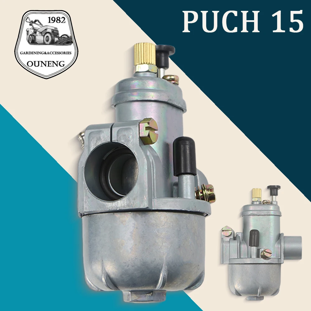 

Motorcycle Carburetor 15mm Bing Style Carburetor for Puch for Maxi Sport for Newport E50 Motorcycle Carburetor
