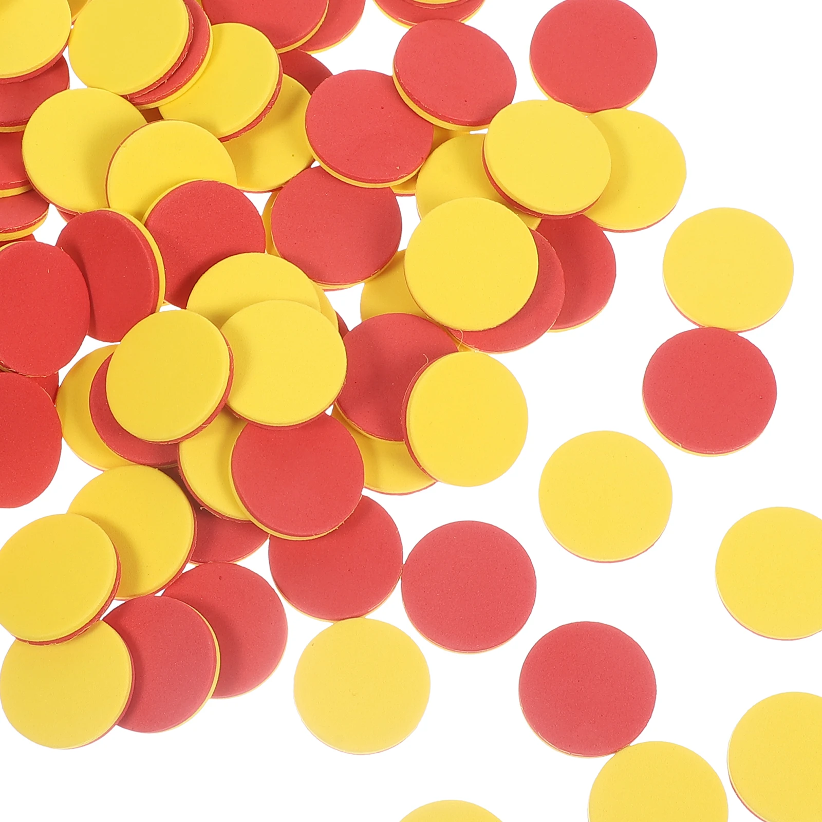 

100 Pcs Early Childhood Counting Discs Colorful EVA Math Counters for Kids Educational Learning Toys Toddler Number Cognitive