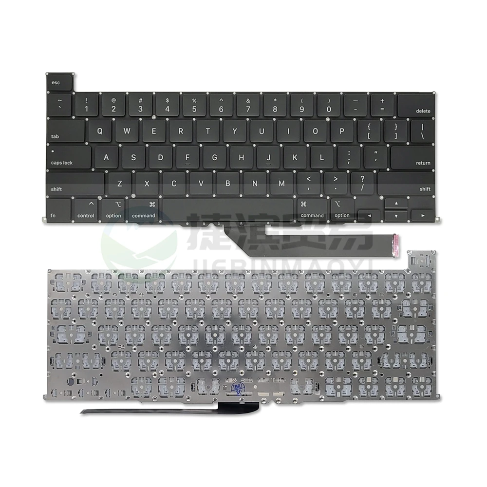 Laptop A2141 Keyboard EU UK US French Spanish German Russian Arabic Turkish for MacBook Pro Retina 16 