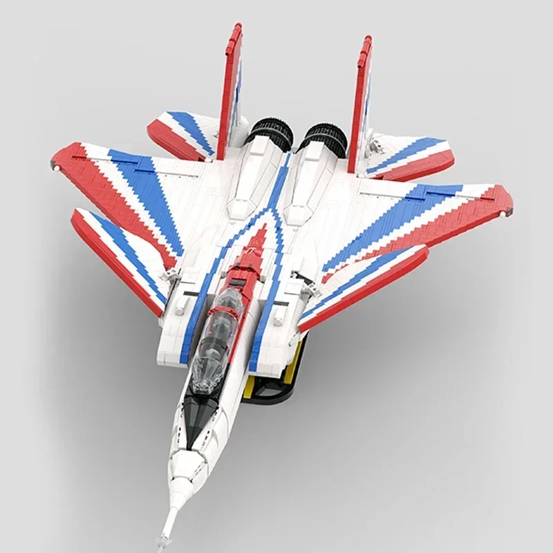 نموذج عسكري Moc قوالب بناء NF-15B تكنولوجيا طائرات البحوث وحدات كتل هدايا عيد الميلاد اللعب لتقوم بها بنفسك مجموعات الجمعية