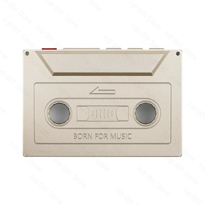 M21 MP3 Player Protective Case with Retro Magnetic Tape Design Portable Portable Player Protective Case Walkman Accessories Gift