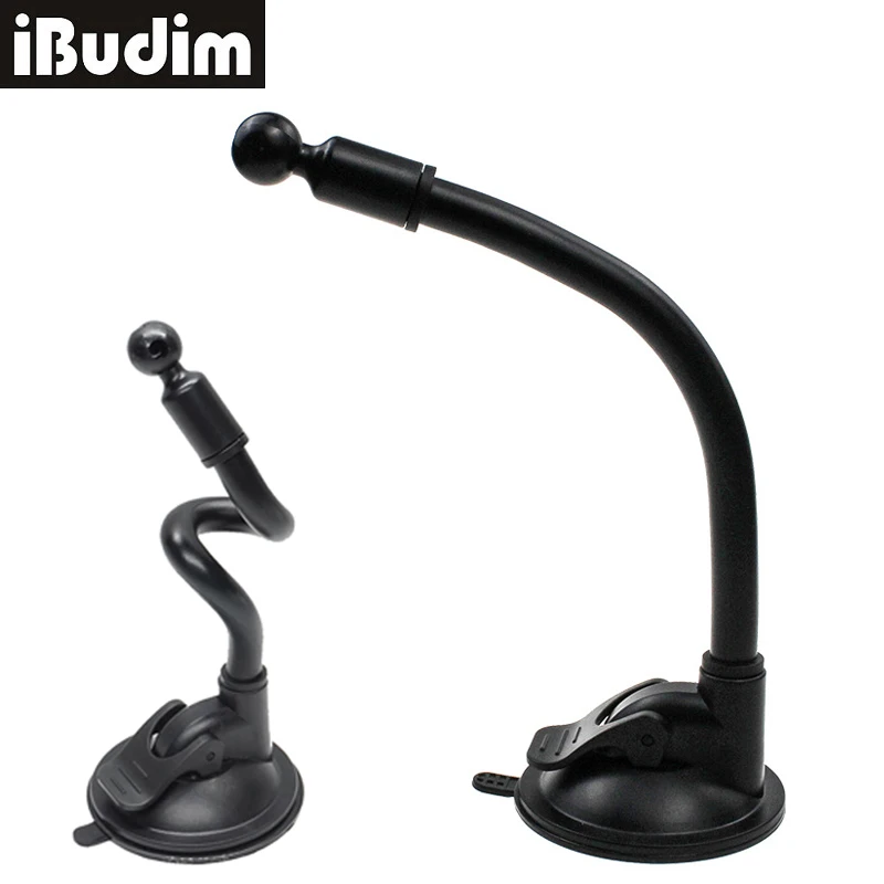 17mm Ball Head Hose Sucker Base for Car Dashboard Mobile Phone Holder Windshield Cellphone Mount GPS Bracket Accessories