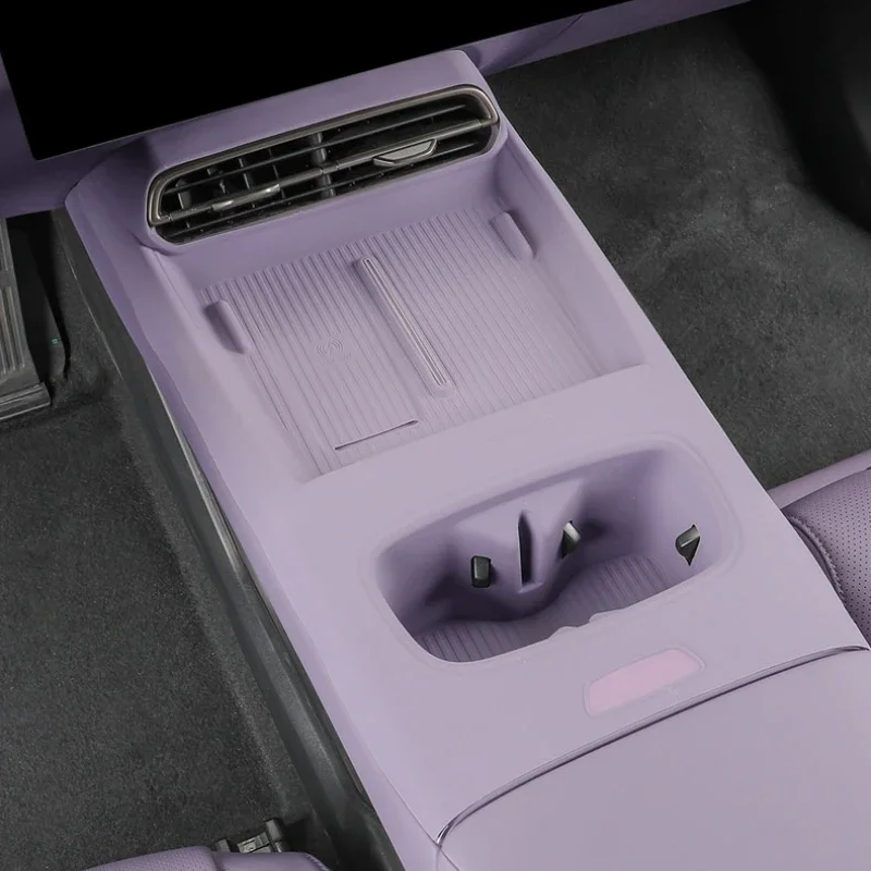 

For Changan DEEPAL L06 Dedicated Wireless Charging Pad Central Control Water Cup Anti slip Mat Car Interior Modified Accessories