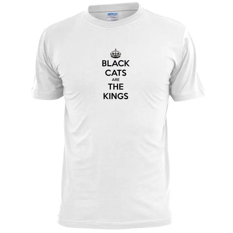 رجل القطط السوداء هم الملوك تي شيرت كس الحيوانات الأليفة #1