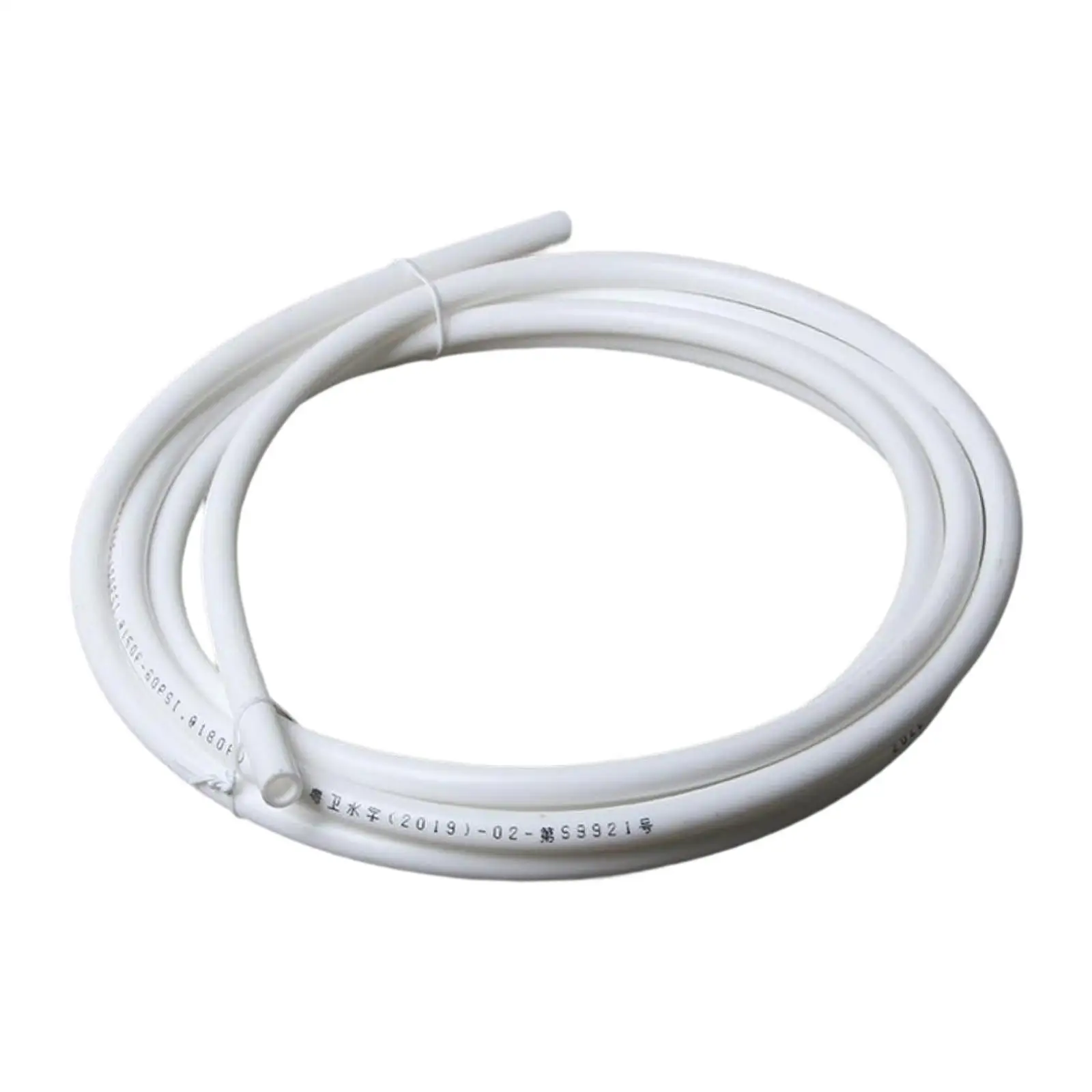 5 Meters Od 9.5mm PE Water Tubing Water Pipe for Reverse Osmosis Systems Lightweight Multifunctional White Flexible