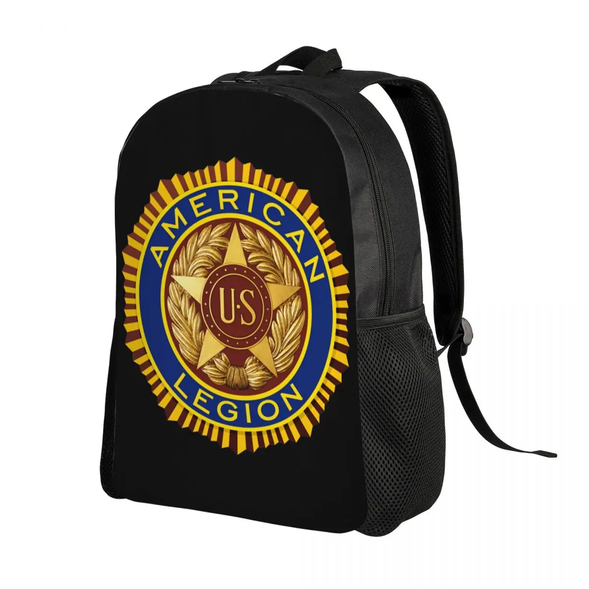 Customized American Legion Travel Backpack Women Men School Laptop Bookbag US Army Military College Student Daypack Bags