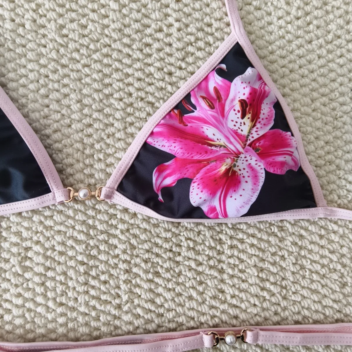 مايكرو البيكينيات 2026 مثير ملابس السباحة شريط ملابس النساء ثونغ مجموعة البكيني Biquini ثوب السباحة طباعة مايوهات بحر #4