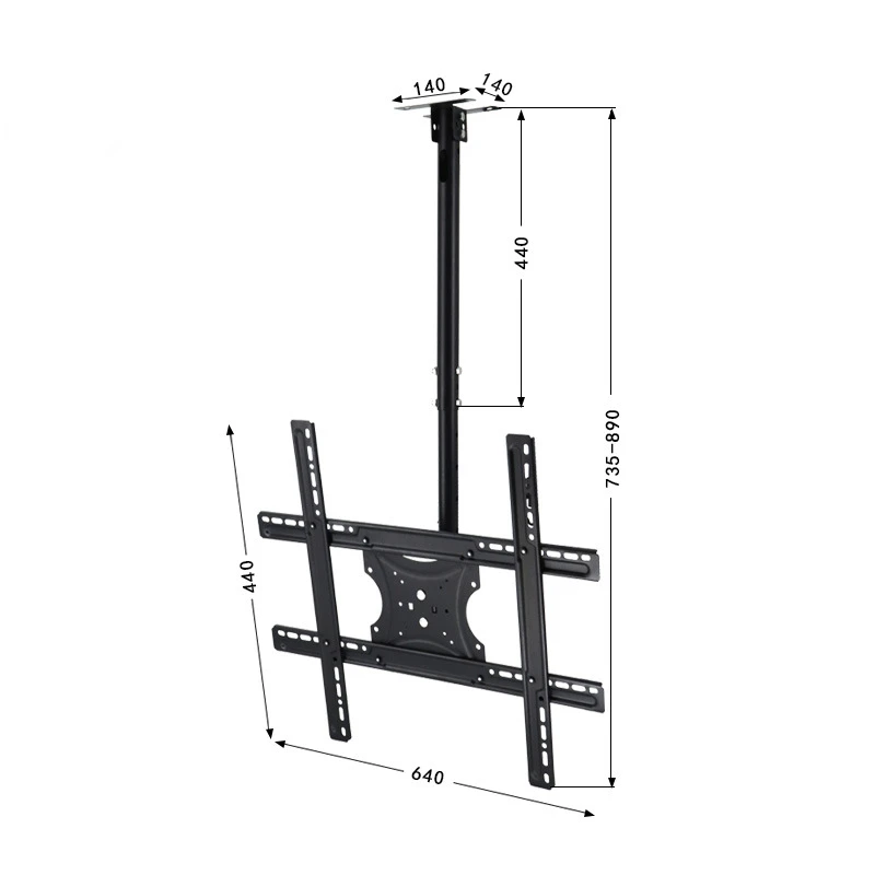 14~65-Inch Universal TV Hanger Bracket Height Can Be Lengthened Display Ceiling