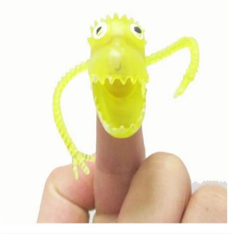 20 pezzi di burattini da dito di dinosauro ora di storia bambini divertenti giocattoli di dinosauro Pinata bomboniere burattini di plastica nuovo colore