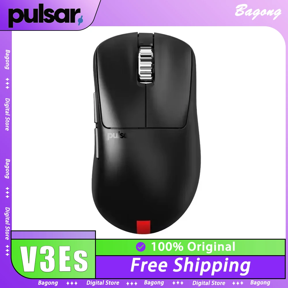 

Pulsar Xlite V3Es Wireless Mouse 8K PAW3395 Sensor Low Latency Lightweight Gaming Mouse OLED Screen Ergonomics Pc Gamer Gift