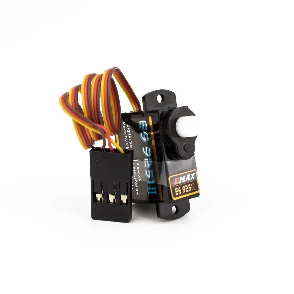 EMAX ES9251 II 4g plastikowy mikro serwomechanizm cyfrowy/ES9051 4.3g cyfrowy Mini serwo do Model RC