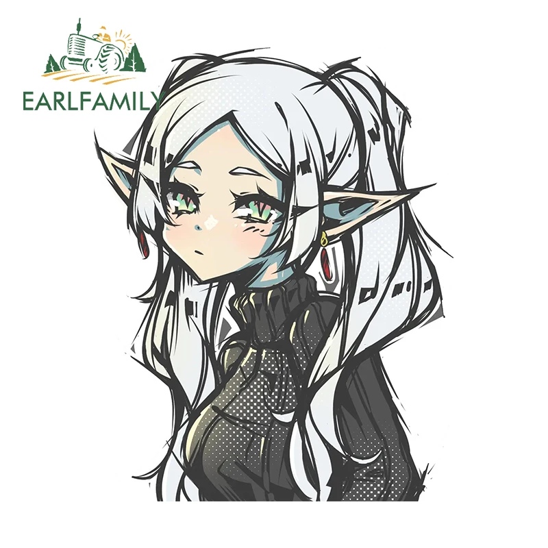 Earl family 13cm x 10,3 cm für Frieren Peek hübsche Auto aufkleber kreative modische Abziehbilder Autozubehör Okklusion Kratzer