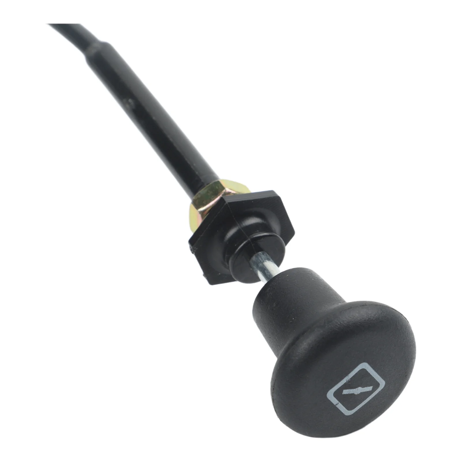 Denuder Zinc-Plated Ends Black Choke Cable Replacement Seamless Replacement Secure Attachment High Tensile Strength