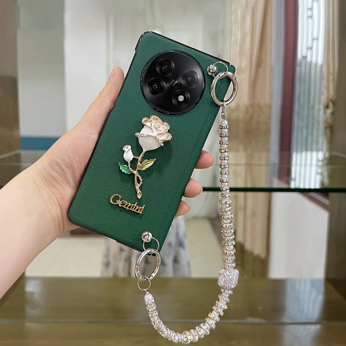 

Чехол для OPPO Find N5 Fold с ремешком, роскошный чехол для мобильного телефона из искусственной кожи, противоударный защитный чехол с магнитной петлей для женщин