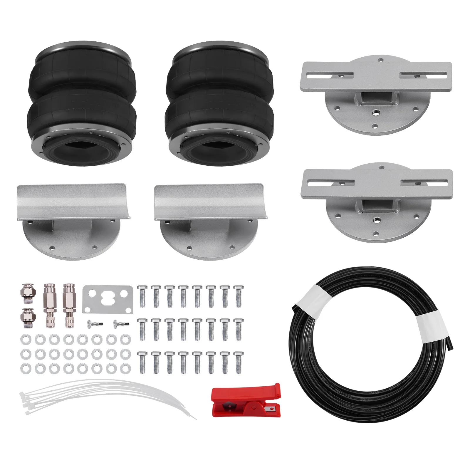 Air Suspension Leaf Spring Bag Helper Kit for Landcruiser V8 70 76 78 79 VDJ79 2009+ Air Suspension Bellow Bag Assist Kit