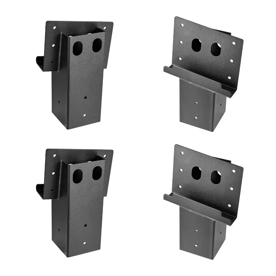 

Compound Angle Platform Brackets Fit 3.5x3.5 In 88.9x88.9 mm Lumber 4 Pcs