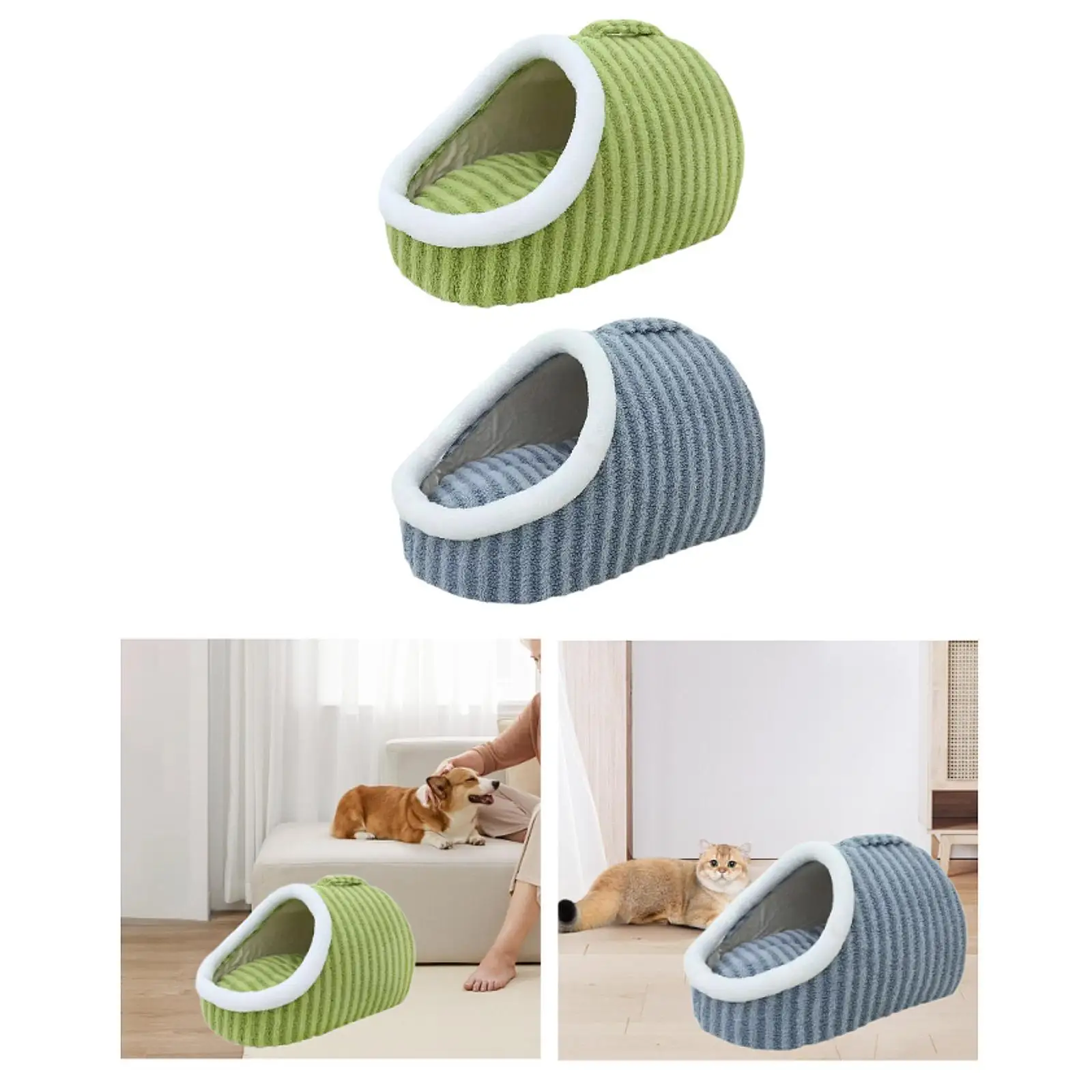 Pet Cat Dog House Tery voor kleine en middelgrote hondenpuppyvloer