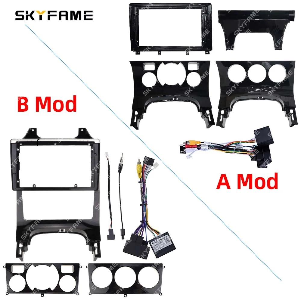 SKYFAME Car Frame Fascia Adapter Canbus Box Android Radio Dash Fitting Panel Kit For Peugeot 3008 308 5008