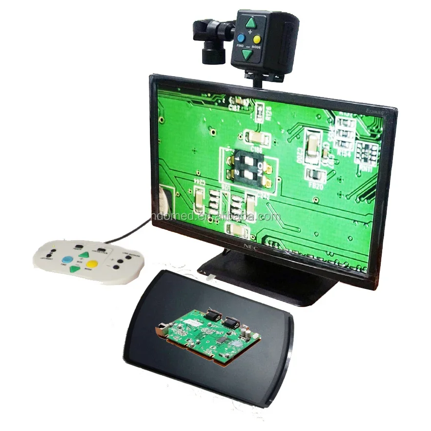 

New Desktop Video Magnifier Low Vision Aids 22inch Desktop Magnifying Glasses