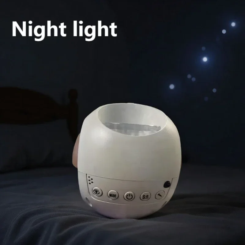 Galaxyโปรเจคเตอร์ตกแต่งห้องนอนCreative Ambient Light Starry Sky Galaxyโปรเจคเตอร์Night Light Star MoonโคมไฟGalaxy Light