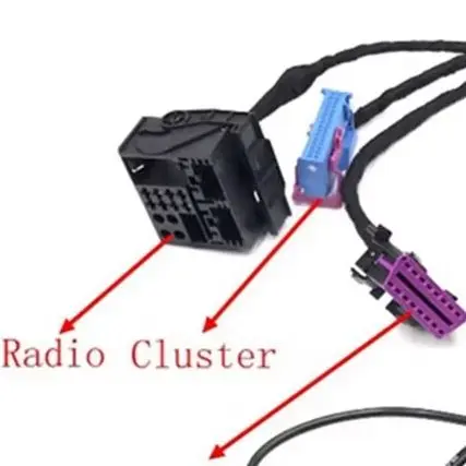For VW CAR MQB PQ35 46 RCD510 RCD330 RNS510 187A 187B MIB 2 PRO Radio unit PDC Module Cluster Test code Tools