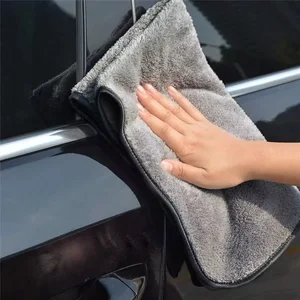 Microfiber towel for car wash, 100x40cm, quick drying, automatic cleaning, extra soft cloth, high water absorption for car wash accessories 10 Main Sales Cars Accessories - №9