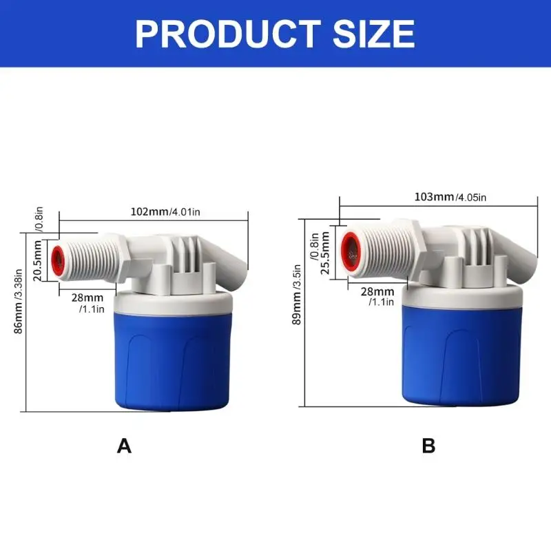 Y1UD Accuracy Water Level Controllers Nylon Silicone Construction For Cisterns Using