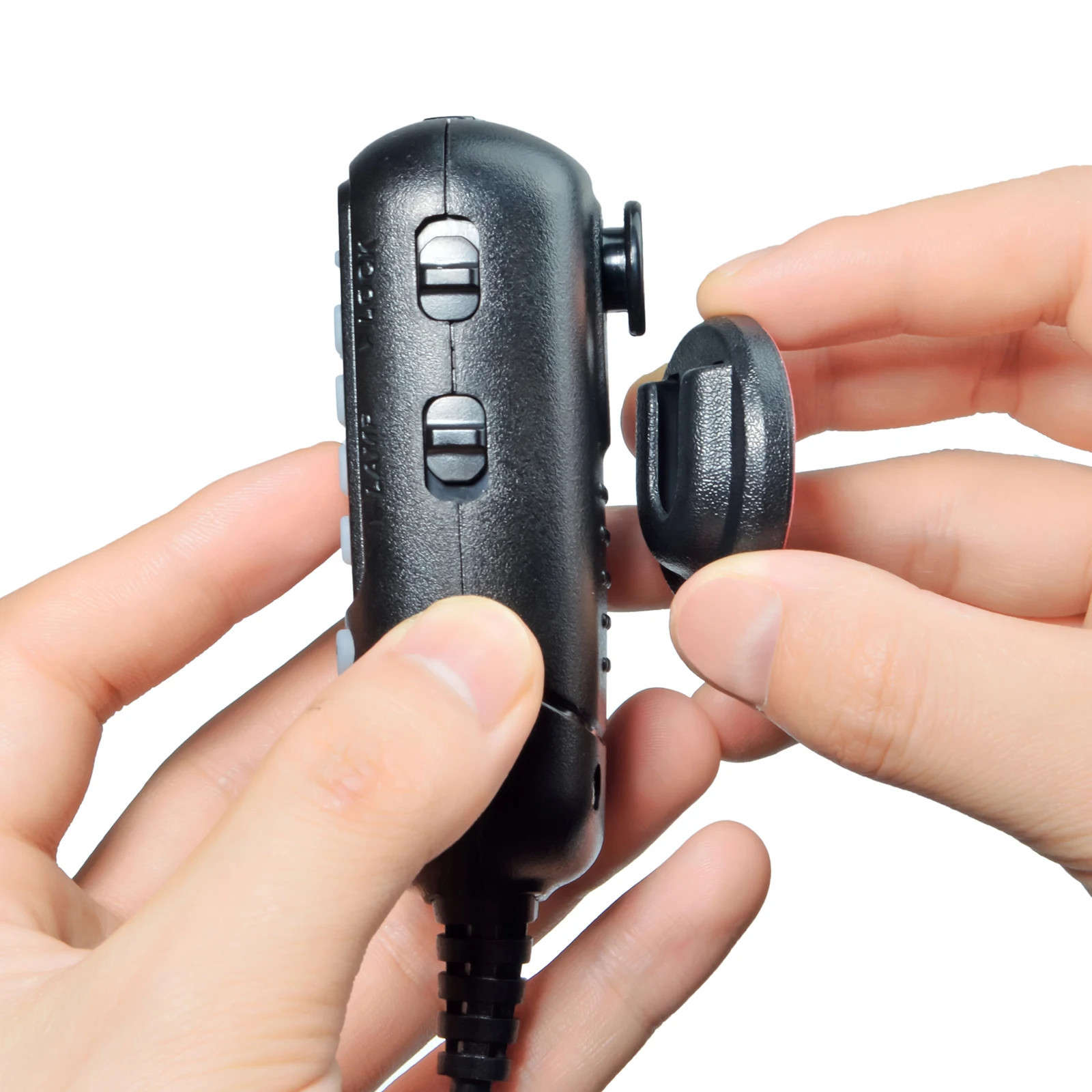 Handheld Walkie Talkie Schulter Lautsprecher Mic Halterung CB Tragbare Radio Gürtel Clip Halter Halterung Dashboard für Motorola Yaesu – Detail 7